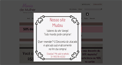Desktop Screenshot of maniadmulher.com
